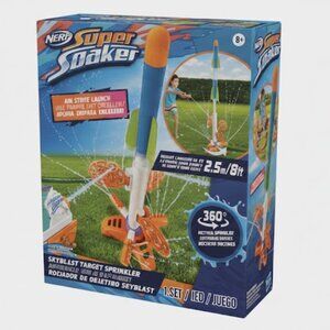 NIB Nerf Super Soaker Skyblast Target Sprinkler – New Outdoor Summer Fun